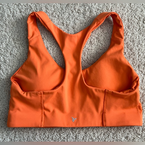 Old Navy Active Powersoft Orange Sports Bra - Picture 5 of 5